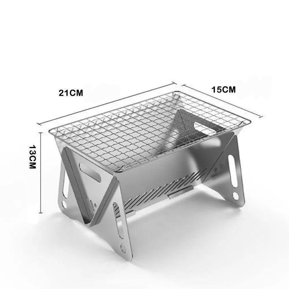 Tragbarer Mini-Holzkohlegrill Camping Outdoor survival