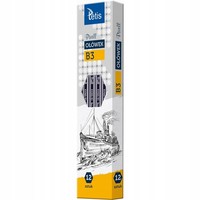 Bleistifte 3B, 12 StüCk, Hexagonal, KüNstlerbedarf