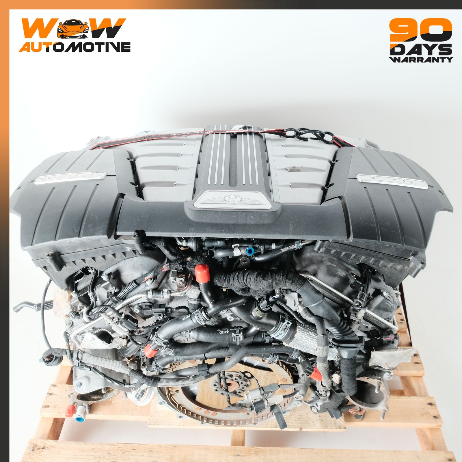 12-17 BENTLEY CONTINENTAL GTC 6.0L W12 ENGINE MOTOR COMPLETE ASSEMBLY OEM
