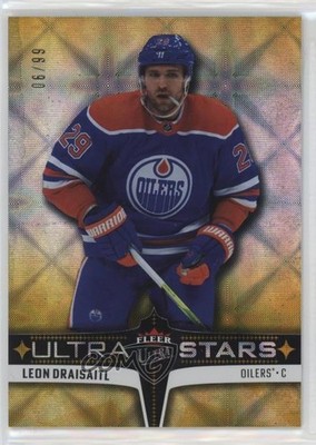 2024-25 Upper Deck Fleer Ultra Stars Gold 6/99 Leon Draisaitl #US-4 d4e