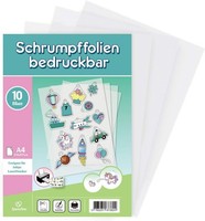 Schrumpffolien Bedruckbar 10 StüCk FüR Kinder Basteln DIY Handwerk