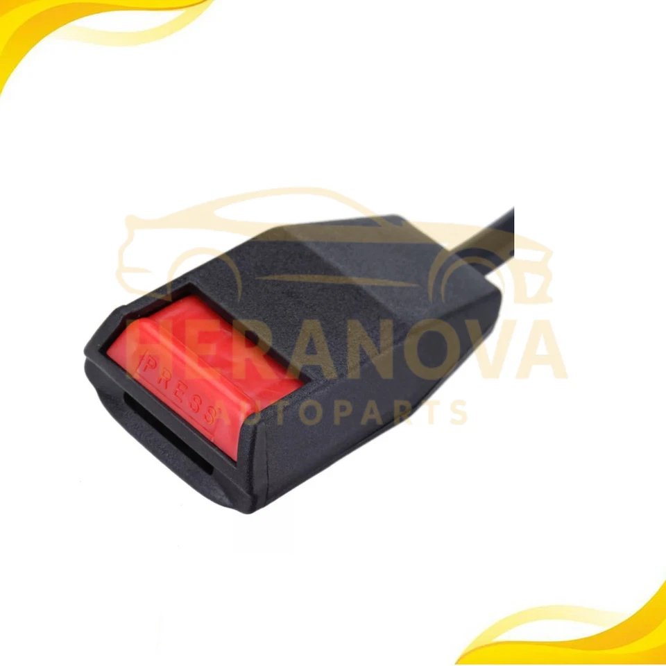 Cinturones de seguridad delanteros para todos Volkswagen Beetle 2 piezas 3 puntos ajuste universal negro Foto 3 de 4