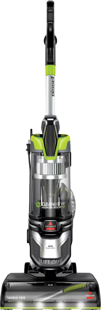 BISSELL CleanView Allergen Lift-Off Pet Vacuum Black/ Electric