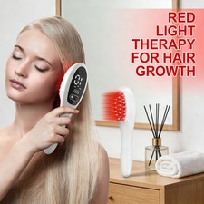 Pettine crescita capelli laser dispositivo terapia luce rossa per favorire la ricrescita capelli
