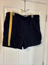 Vintage Nautica Swim Trunks Men's L Beach Shorts Bathing Suit Blue