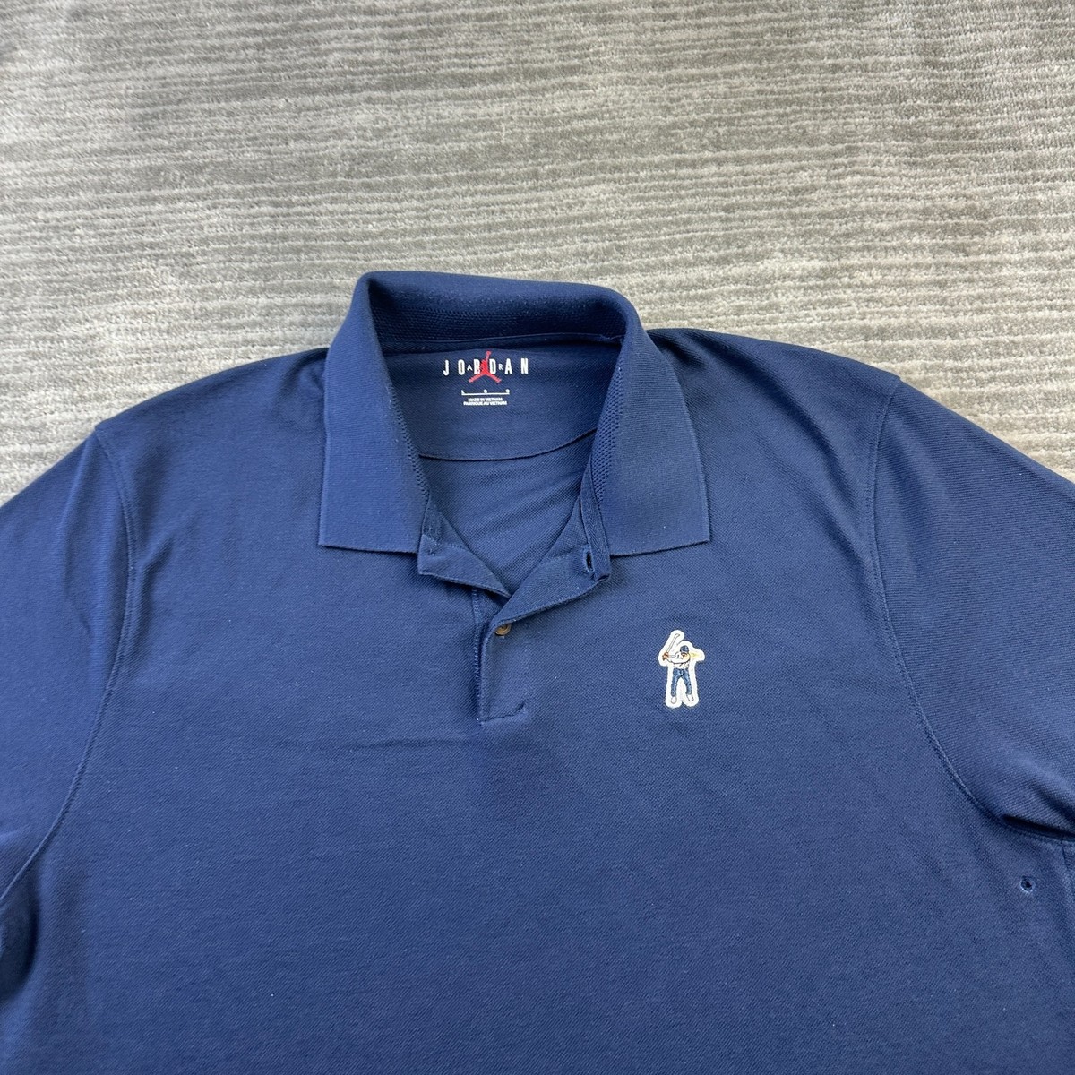 Jordan x Eastside Golf Polo Shirt S 希少 Jordan x Eastside Golf Polo Shirt Navy Men's - FW22 - US