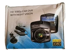 Black HD 1080p Night Vision Vehicle Driving Recorder Digital Camcorder Car DVR