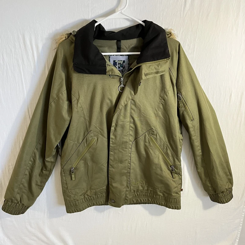 burton dryride waterproof insulated hoody jacket