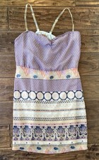 Vintage 00s Mudd Dress Removable Clear Straps sz Small