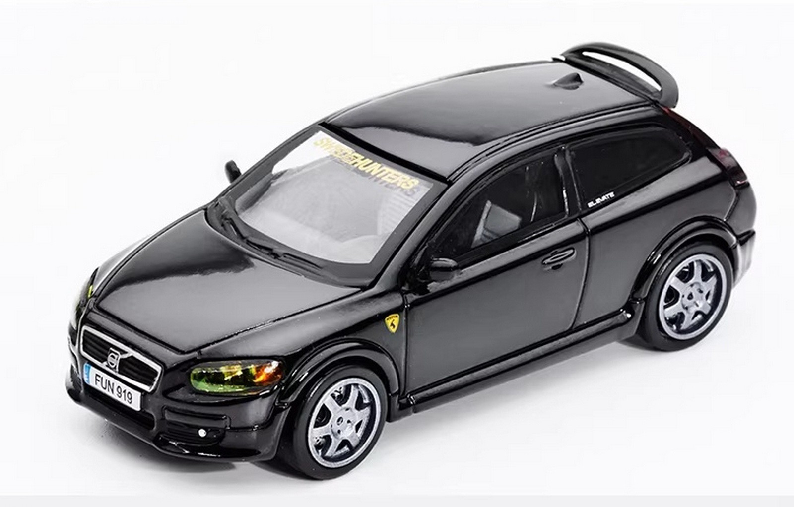 DCT 1/64 Scale Volvo C30 Black Diecast Car Model Toy Collection Gift NIB