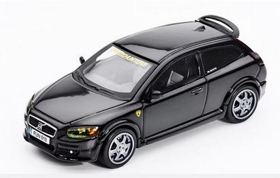 DCT 1/64 Scale Volvo C30 Black Diecast Car Model Toy Collection Gift NIB