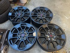2023-2026 Toyota Tundra TRD Sequoia 20" Wheels Rims Matte Black OEM w/Lug Nuts