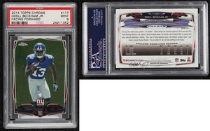 2014 Topps Chrome Odell Beckham Jr (Facing Forward) #117 PSA 9 MINT Rookie RC