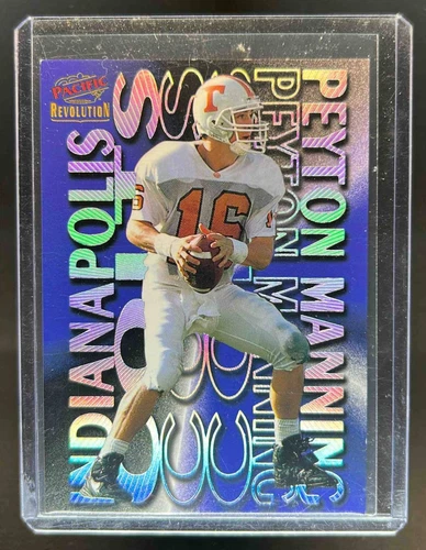 1998 Pacific Revolution Peyton Manning Showstoppers Rookie RC #16 Colts