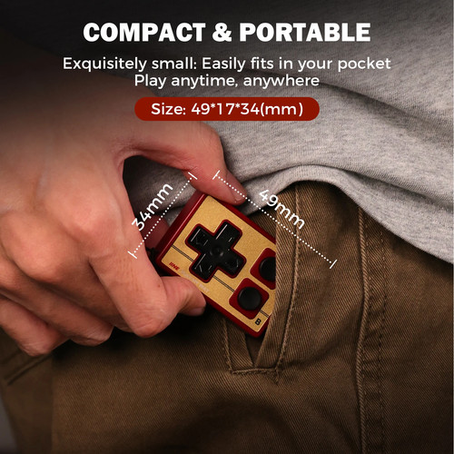 Mini Retro Game Controller for Android iOS Multi-Platform Portable Handle - Picture 1 of 9