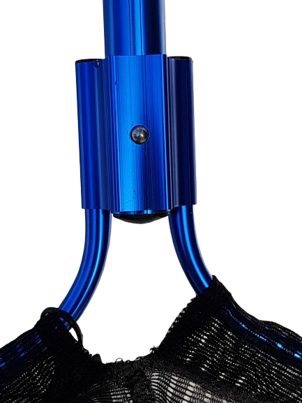 Kit de manejo de koi de alta resistencia, red de sartén, calcetín de koi, poste telescópico y poste de 15 pulgadas Foto 4 de 4