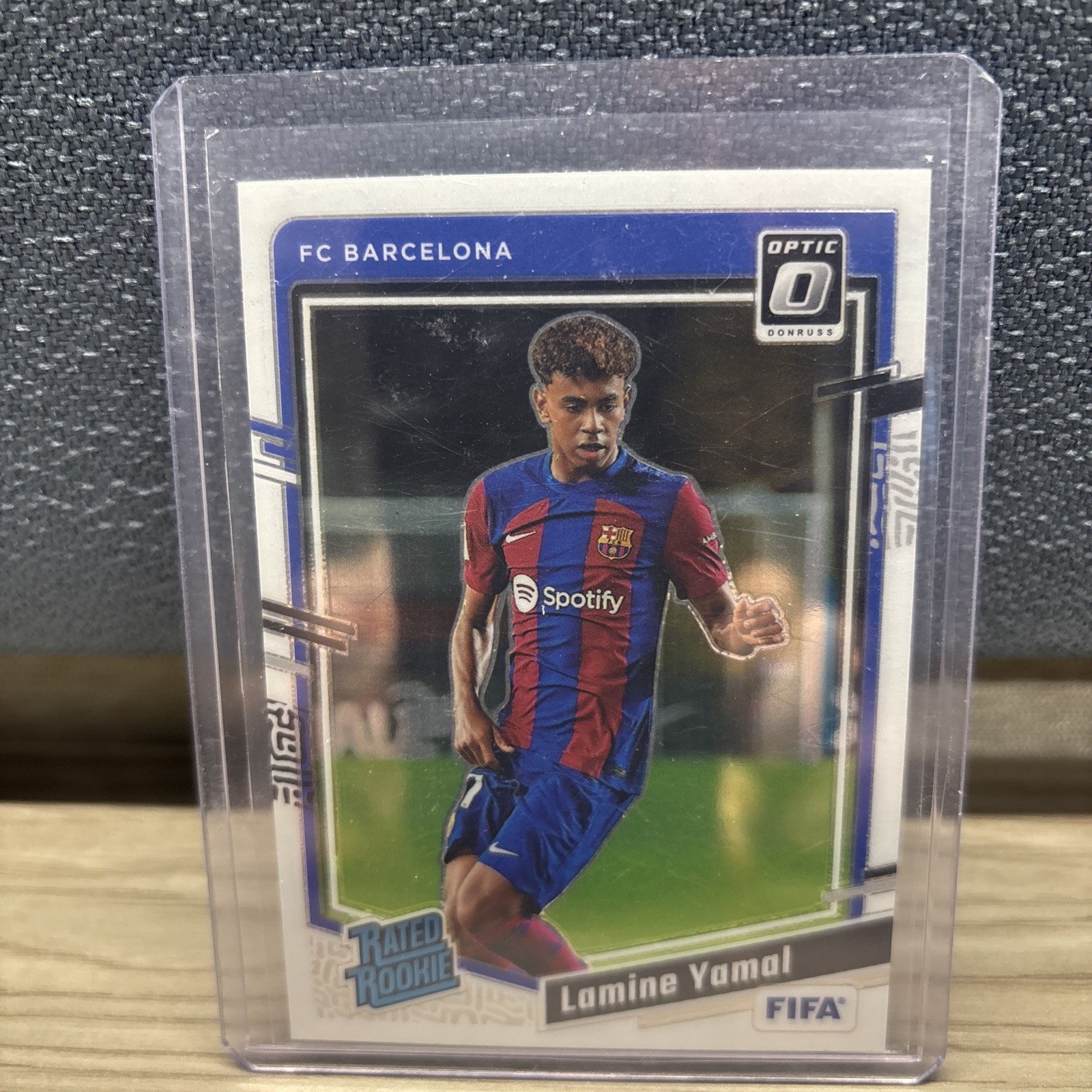 2023-24 Panini Donruss Optic Rated Rookie LAMINE YAMAL #177 RC FC Barcelona FIFA