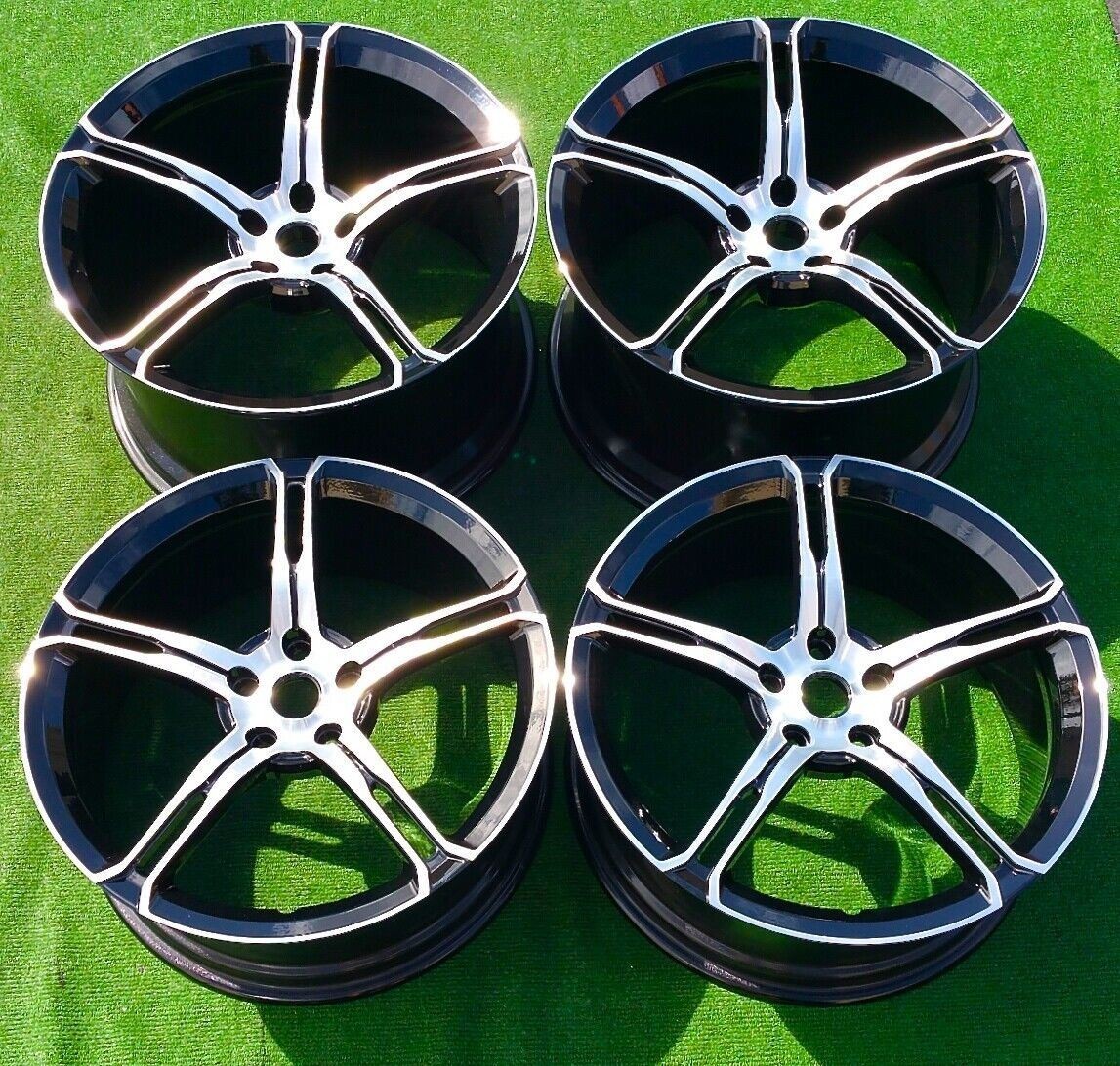4 PERFECT Factory McLaren 650S Lightweight Wheels OEM Forged Diamond Cut MP4-12C