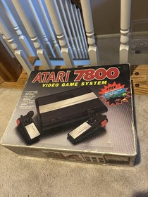 CIB Atari 7800 Console Pro Video Game System Matching Serial Numbers *TESTED*