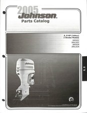 Catalogo ricambi fuoribordo Johnson 6, 8 CV 2 tempi 2005 J6RSOC J8RSOR
