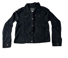 Levi's kids Denim Jacket Size Large Unisex Levi 12-13 Yrs Black