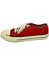 Amber Wall Low Cut Sneakers 25.5Cm Red KhH11