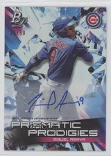 2019 Bowman Platinum Wal-Mart Prismatic Prodigies 36/50 Miguel Amaya Auto u6m