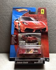 2007 Hot Wheels Ferrari Racer - 308 GTS Quattrovalvole Red w/ Tan Interior N5560