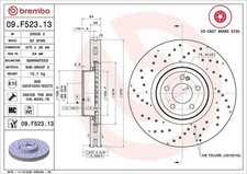 BREMBO Bremsscheibe 09.F523.13 für MERCEDES-BENZ