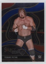 2024 Panini Select WWE Ringside Red & Blue Terry Funk #263 3hd
