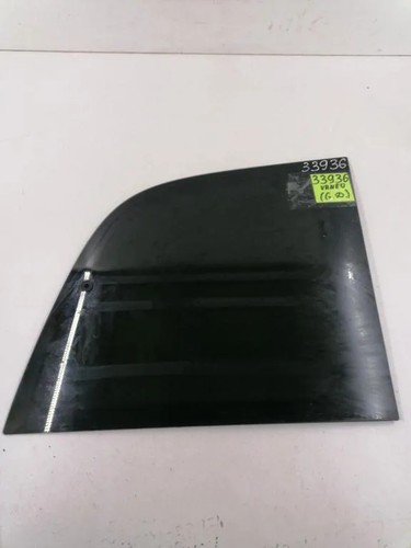 Rear quarter glass