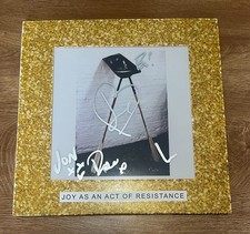 * IDLES * signed vinyl album * JOY AS AN ACT OF RESISTANCE * JOE TALBOT *