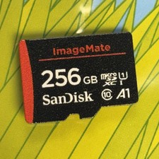 SanDisk Image Mate 256GB Micro SDXC Card Class 10 Tested Working