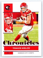 2021 Panini Chronicles #56 Travis Kelce Pink