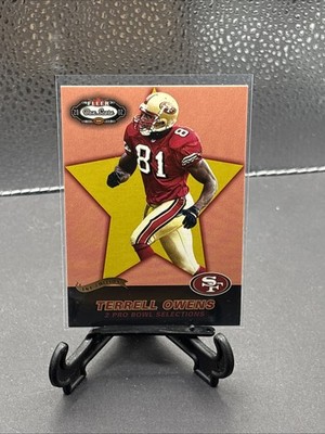 2002 Fleer Box Score Terrell Owens First Edition Parallel #33/100