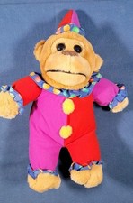 Dan Dee Collectors Choice Brown Plush Monkey 16" Stuffed Animal Toy Circus Vtg