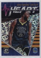 2018 Panini Donruss Optic All Heart Fast Break Holo Prizm Draymond Green #6 14t3