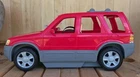 2002 Mattel Vintage BARBIE Ford Escape Red SUV Adjustable Seats Toy Hybrid