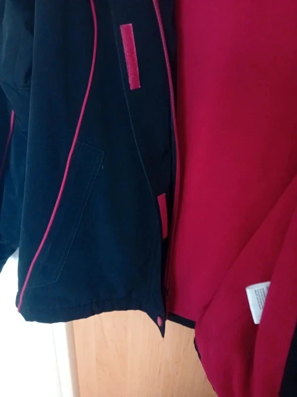 Liz Clairborne black jacket with red piping Size 12 - Image 4 of 4