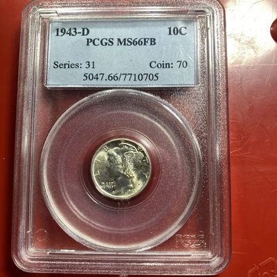 MS 66 Graded 1943 Year Mercury Dimes (1916-1945) for sale | eBay