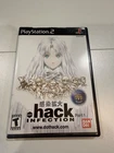 hack INFECTION Part 1 PS2 CIB w/ Anime DVD Bandai 2003 Tested & Working