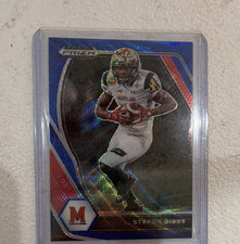 Panini Prizm Draft Picks Stefon Diggs #37 Blue Wave Prizm /249 Maryland