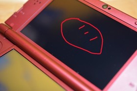 Clean Nintendo New 3DS XL Metallic RED W/ Box, Charger & Stylus USA Version