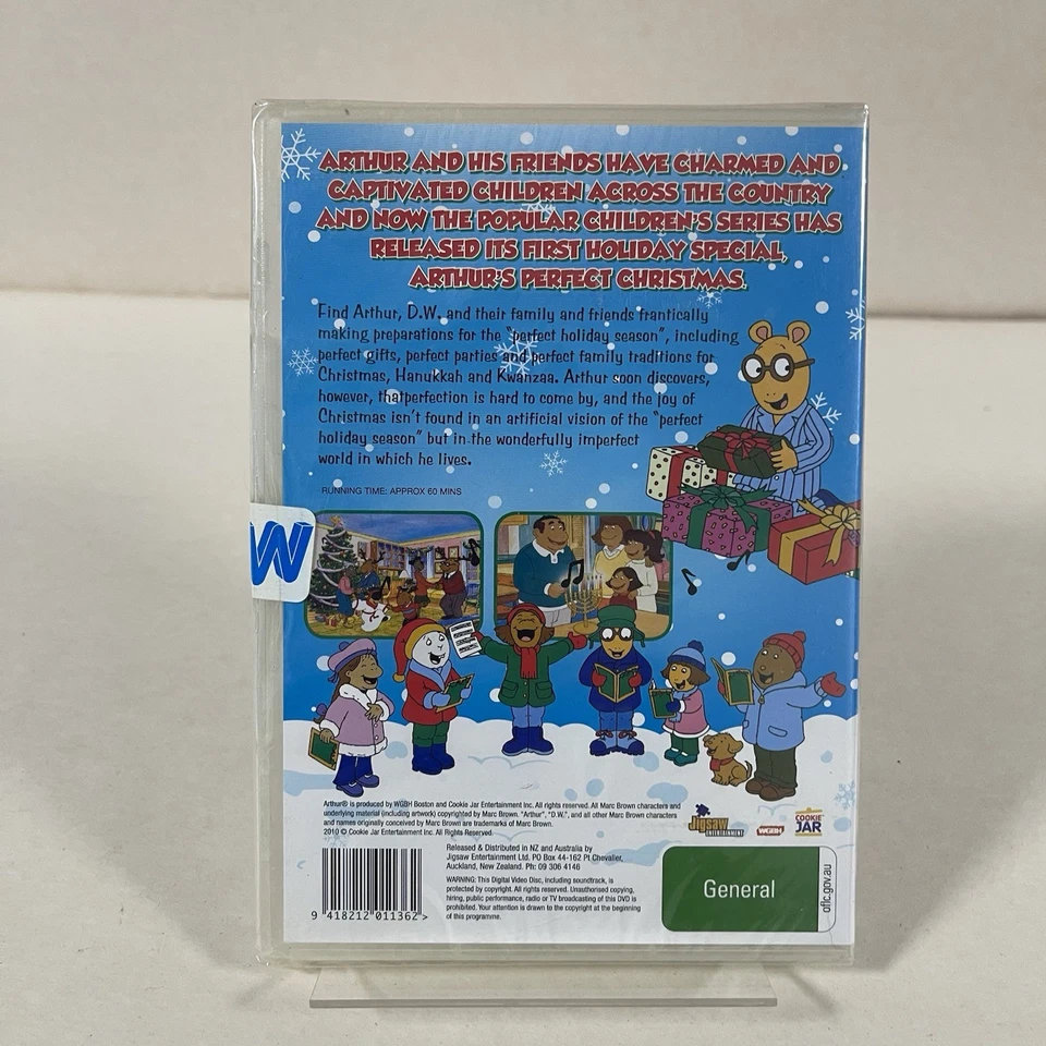 Arthurs Perfect Christmas DVD  (New 2010) Cartoon Kids Animation - SEALED - image 3 of 4