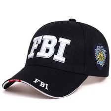  FBI Federal Bureau of Investigation Letters Embroidered Baseball Style Cap Hat
