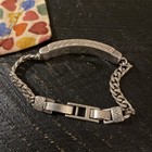 VTG Brighton Chain Link Engraved ID Link  Bracelet& Friends Charm Necklace Set — photo 7