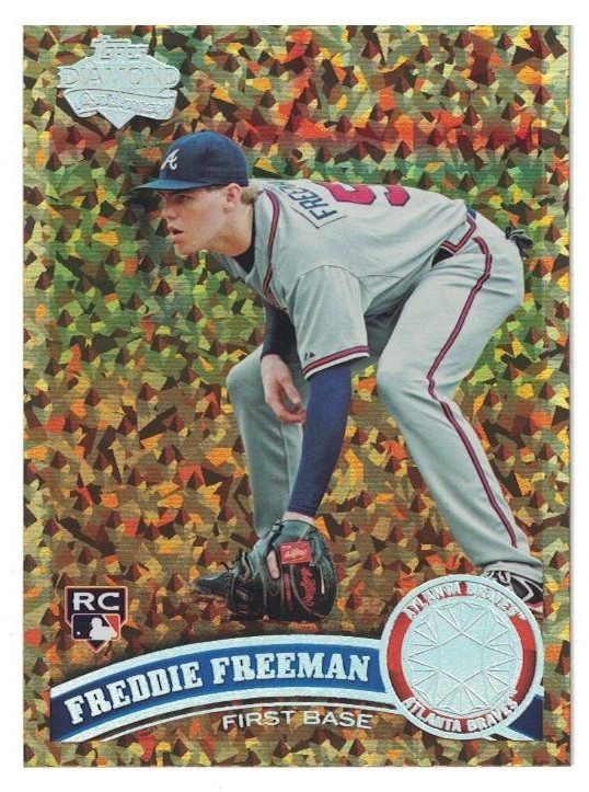 2011 Topps - Freddie Freeman #145 Cognac Diamond Anniversary (RC)