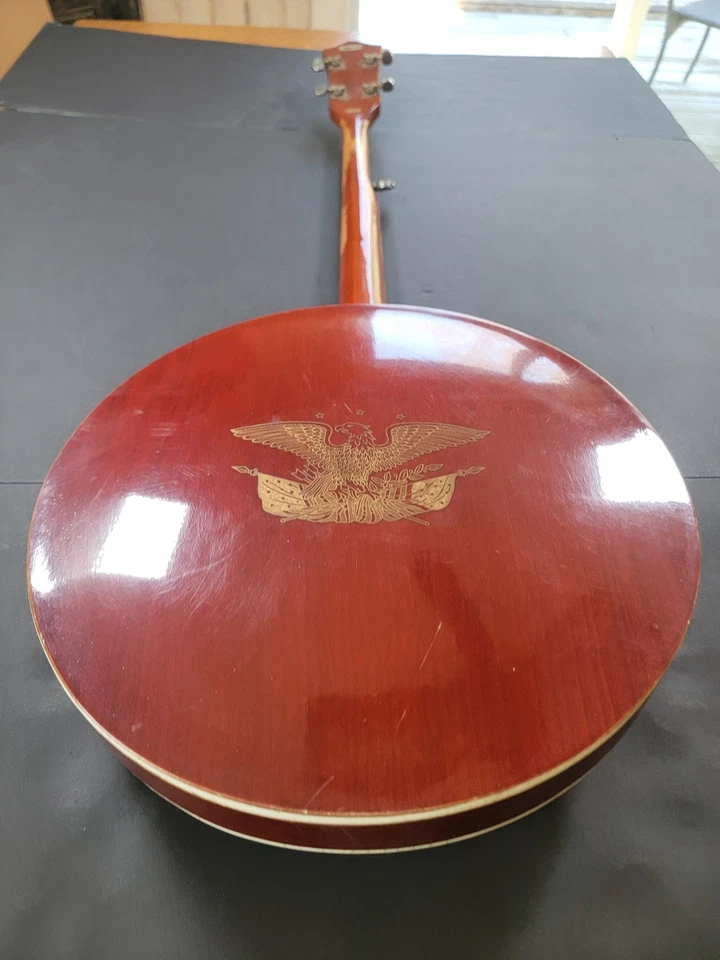 Rare!! Vintage Global 408 5-string Banjo For Repair! - Image 4 of 4