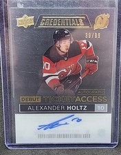 2021-22 Upper Deck Credentials Hockey Cards Checklist and Odds 36
