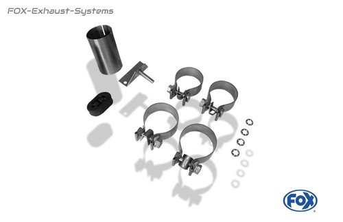  Duplex Sportauspuff BMW X3 F25 2.0d 2x90mm rund eingerollt abgeschrägt - Bild 6 von 7